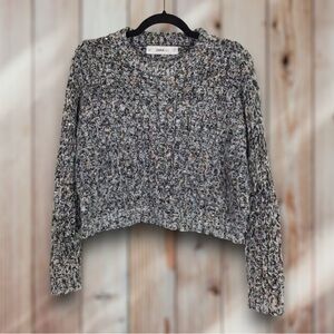 ✨ Zara Knit Multicolor Boucle Sweater